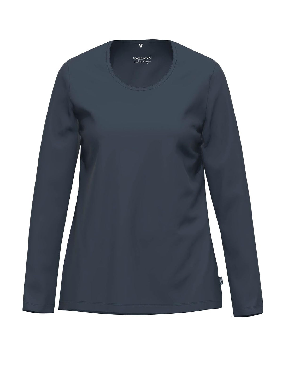 Ammann Bio Damen-Langarmshirt dunkelblau Grösse 36