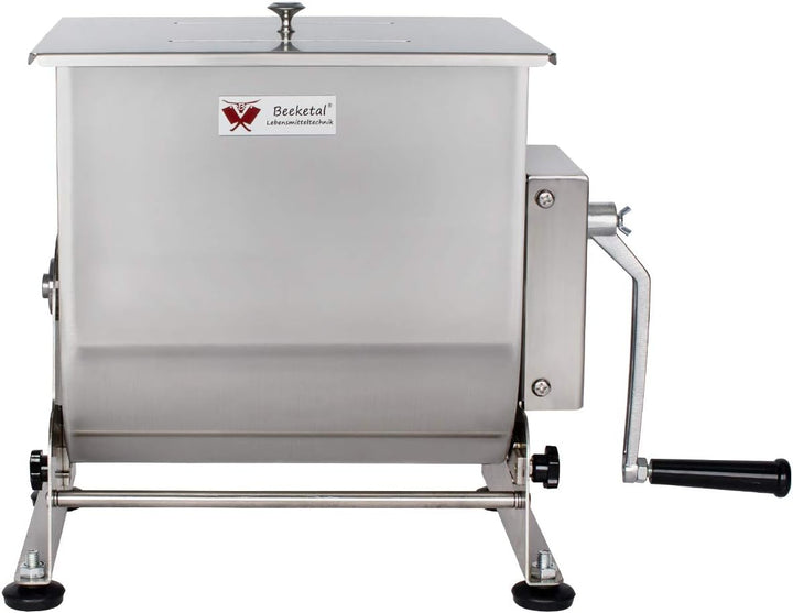 Beeketal 'BPM-30' Edelstahl Marinator Vermenger mit Kippfunktion und ca. 30 Liter Volumen, Butterfly