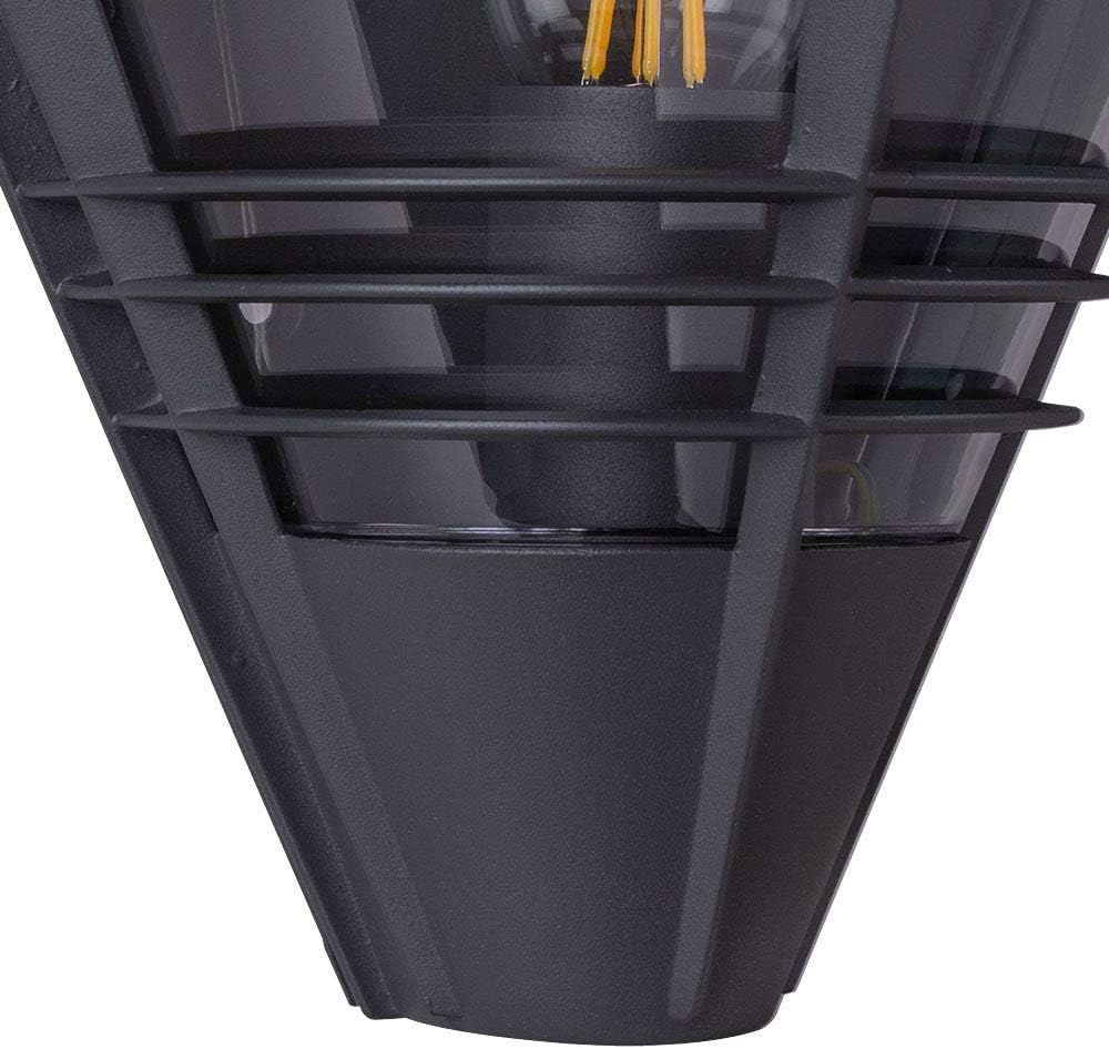 Globo Design Aussen Bereich Wand Lampe Laterne Grundstück Leuchte Terrassen ALU Lampe 32093A