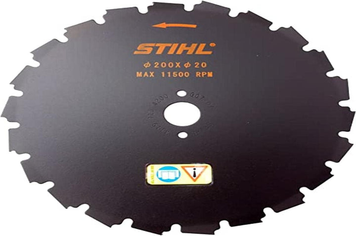 STIHL 41197134200 Meisselzahn-Sägeblatt aus Hartmetall 22 Zähne, Durchmesser: 20cm