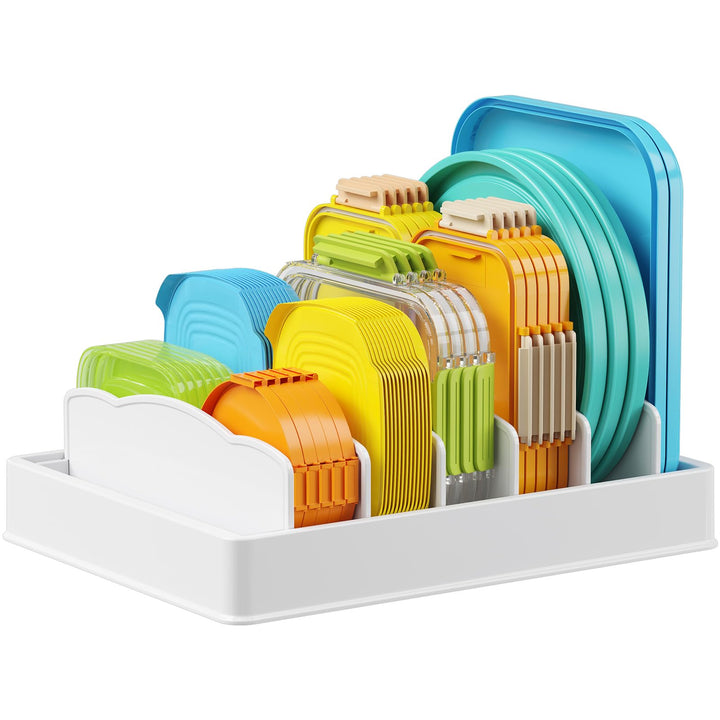 Lifewit Topfdeckel Frischhaltebox Lagerung, 1 Stück Lunchbox Deckel Aufbewahrung Organizer Küche Top