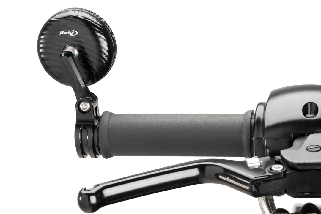 Puig 9506N Tracker Rückspiegel Schwarz, Schwarz
