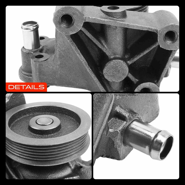 Frankberg Wasserpumpe Kühlmittelpumpe Kompatibel mit Jumper 3.0L Diesel 2006-2022 Ducato 250 290 3.0