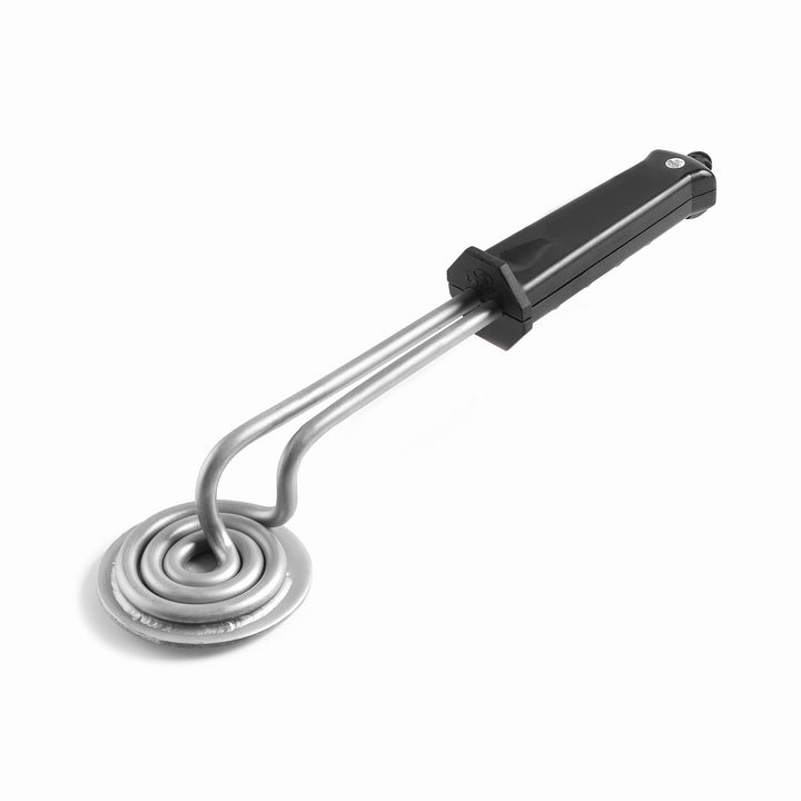 Lacor Elektro-Brenner RUND 12 cm. 1000 W, INOX & Weiss, 39 X 12 X 7 cm