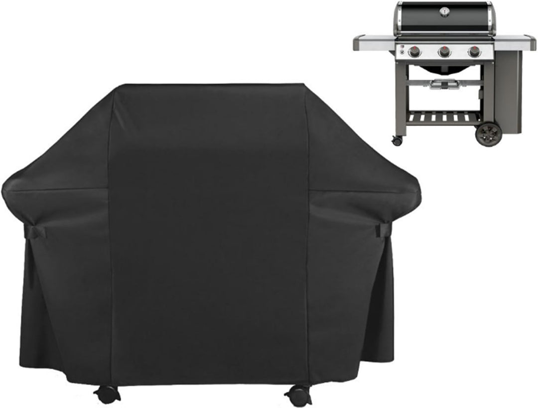 HONGCI Grill Abdeckhaube, 600D Oxford-Gewebe Grillabdeckung Wasserdicht BBQ Cover Schutzhuelle Haube