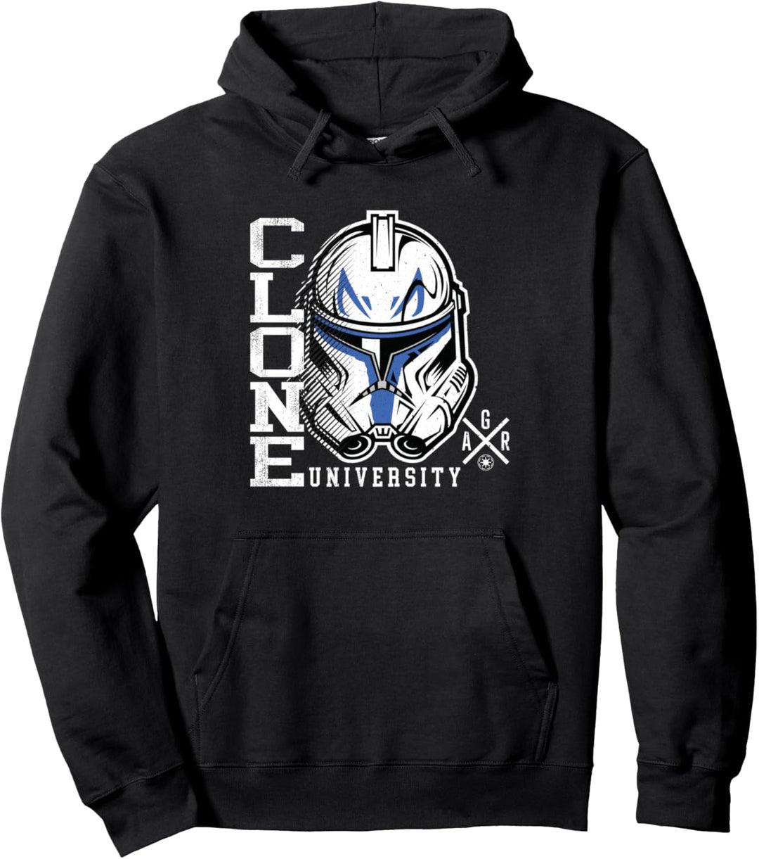Star Wars The Clone Wars Captain Rex Clone University Pullover Hoodie