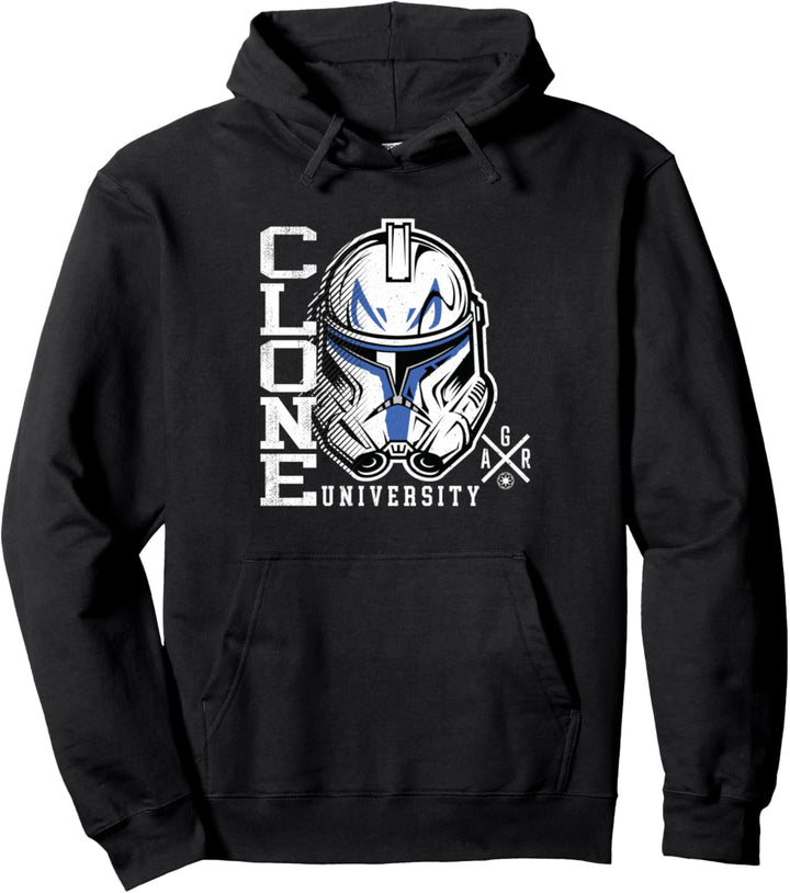 Star Wars The Clone Wars Captain Rex Clone University Pullover Hoodie