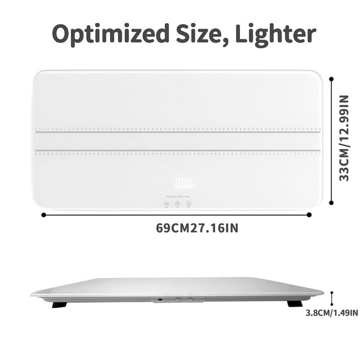 Digitale Haustierwaage für Hunde und Katzen, grosse Hundewaage, max. 220 Pfund, wiederaufladbare Ver