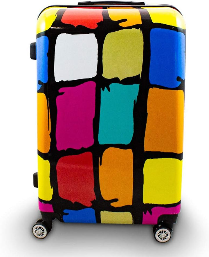 BERWIN® Design Koffer Reisekoffer Trolley Hartschalenkoffer Polycarbonat mit 4 Rollen als Set und Ei