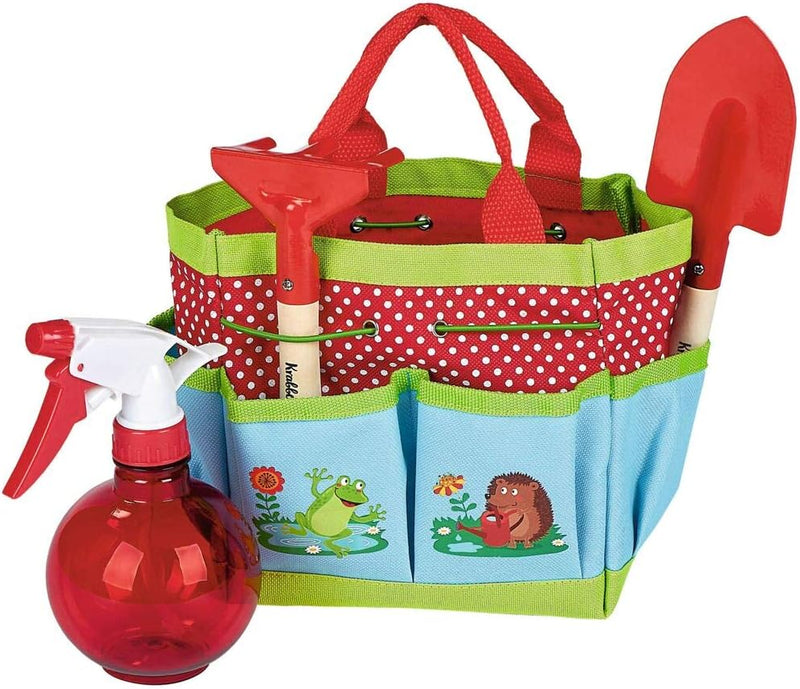moses. - Krabbelkäfer gefüllte Gartentasche für Kinder, Gartenarbeits-Set mit Tasche, Schaufel, Hark