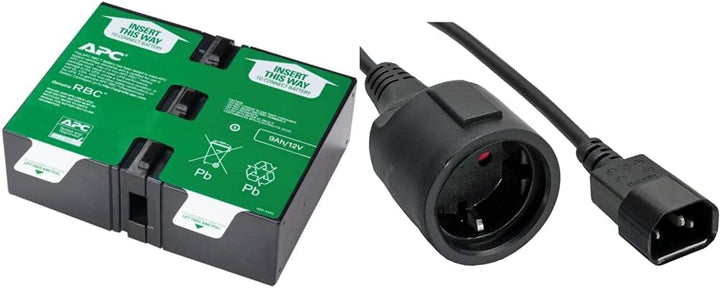 APC APCRBC124 - Ersatzbatterie für Unterbrechungsfreie Notstromversorgung (USV) von APC & Netz Adapt