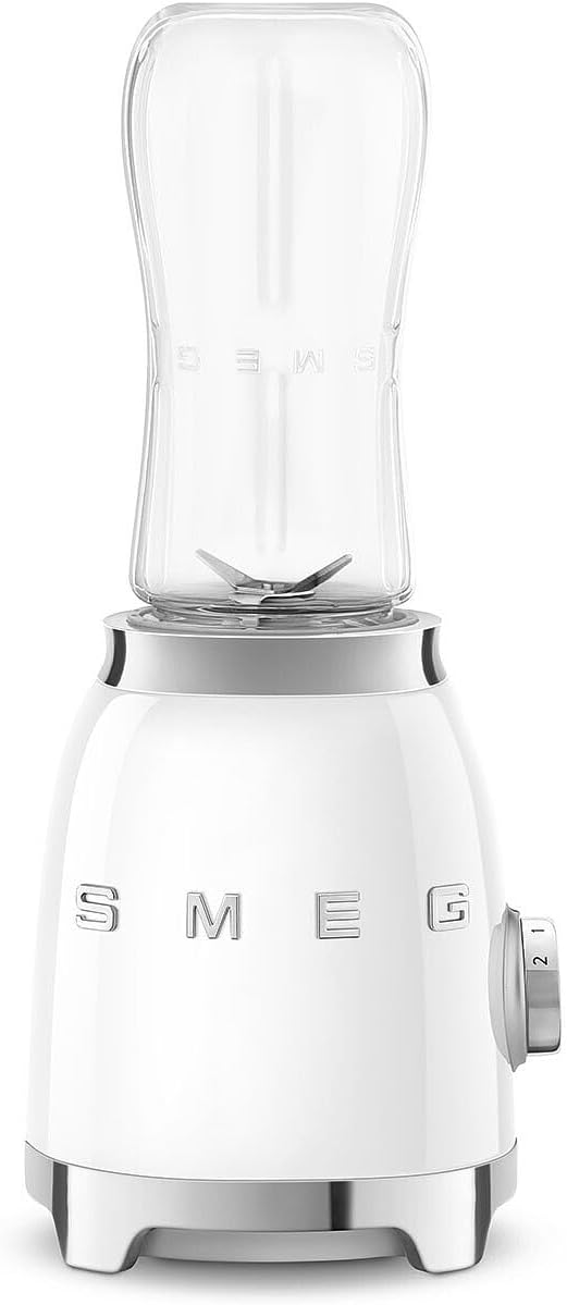 Smeg PBF01WHEU Mixer aus Edelstahl, weiss, Weiss