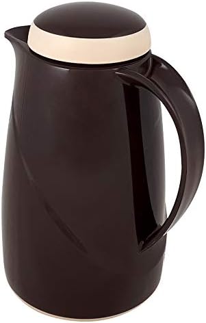 Helios Wave Kunststoff-Isolierkanne, Cappuccino, 0,6 Liter Cappuccino 0,6 Liter, Cappuccino 0,6 Lite