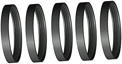 Silikondichtungen, 5 Stk., Schwarz, Silikon, Wasserdicht, max. 200°C, für Kamine, Schornsteine, Pell