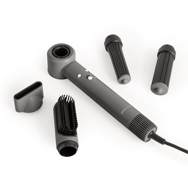 CREATE/ION STYLER PRO / 5-in-1-Ionen-Lufttrockner und Stylingbürste Graphit/DC Brushless Motor, 3 Ge