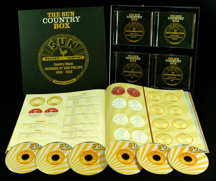 The Sun Country Box Country Music Recorded 1950-59, Audio-CD