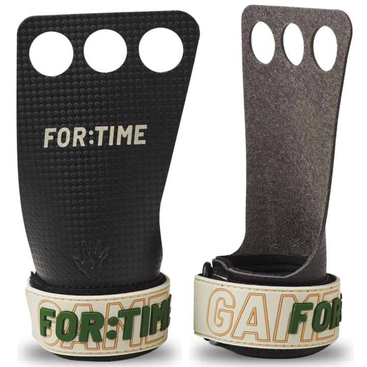 FOR:TIME FITNESS - Handgriffe für Crossfit Gymnastik-Workouts - Ultraklebriger Handschutz mit Handge