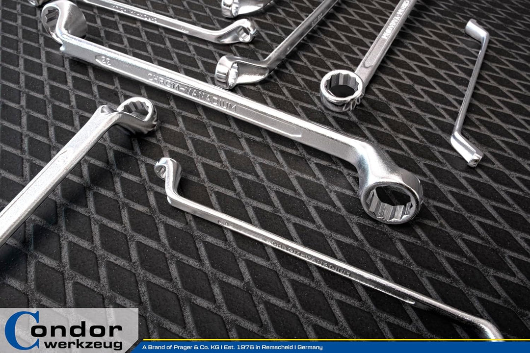 CONDOR Werkzeug 10-8T | Ringschlüssel-Satz | 8-tlg. | 6-22 mm, 8-tlg