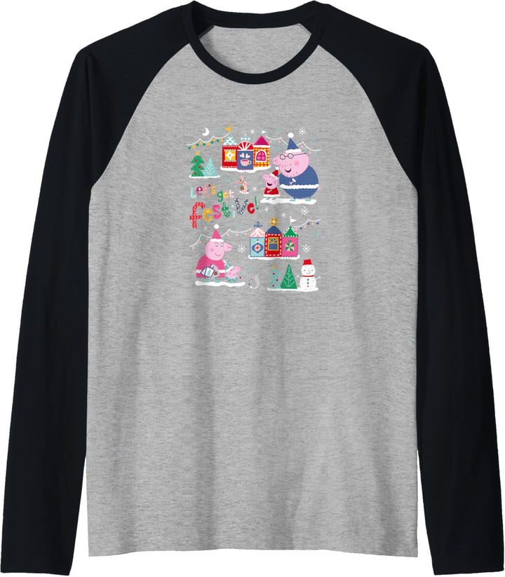 Peppa Pig Festive Wonderland Raglan