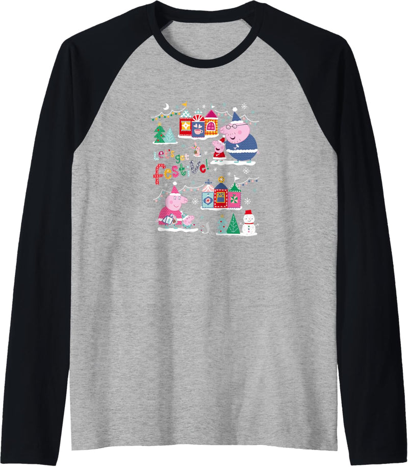 Peppa Pig Festive Wonderland Raglan