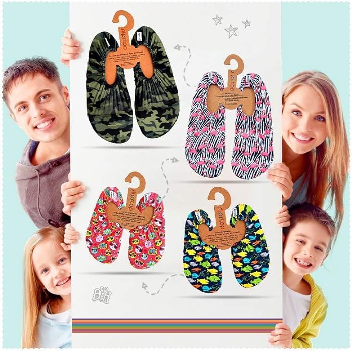 Slipstop Unisex Strandschuhe Aquaschuhe Schwimmschuhe Hausschuhe für Strand Pool Surf Yoga Übung Fit