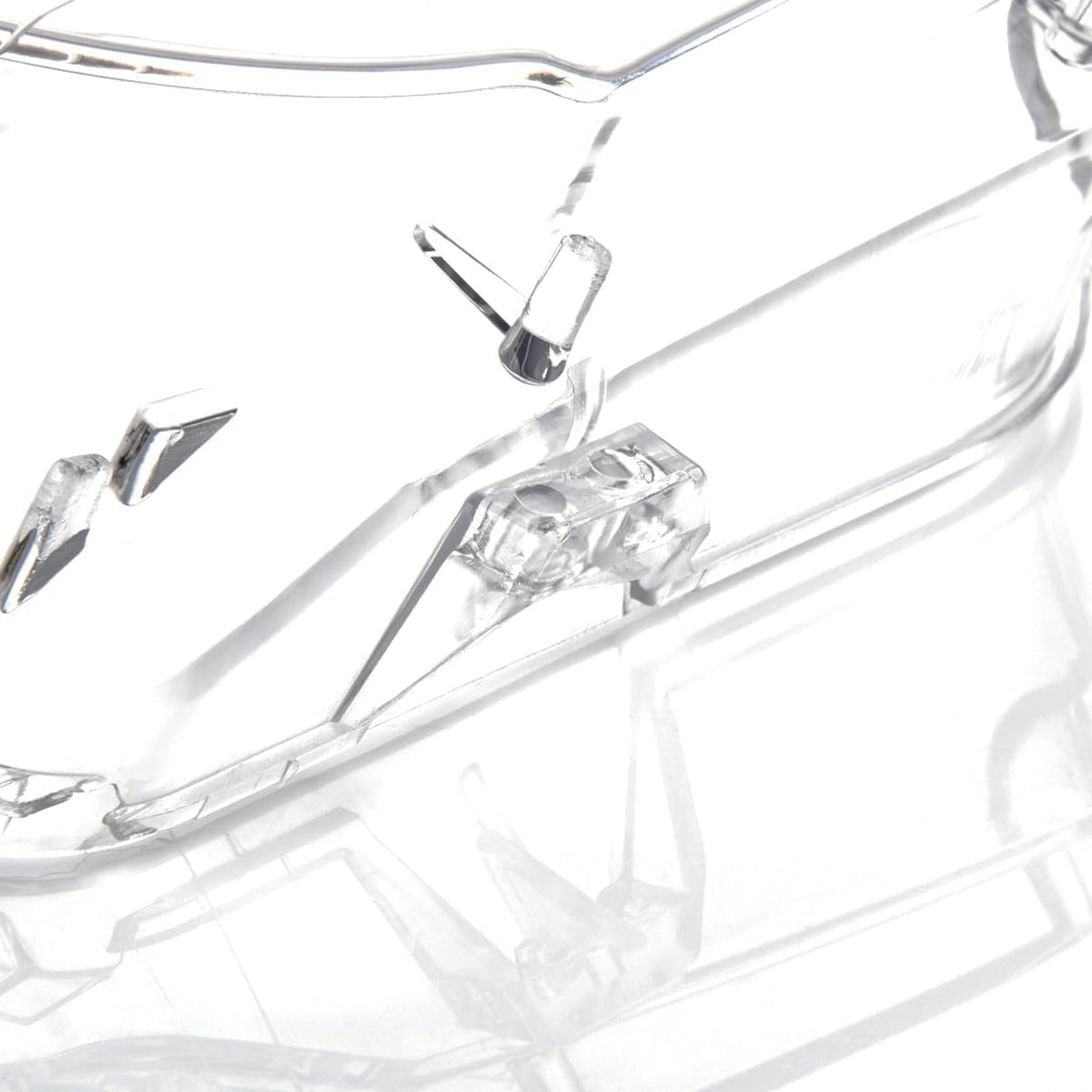 LST Scheinwerferglas Streuscheibe rechts Halogen Xenon kompatibel mit BMW 3er E46 Coupe Cabrio 02/19