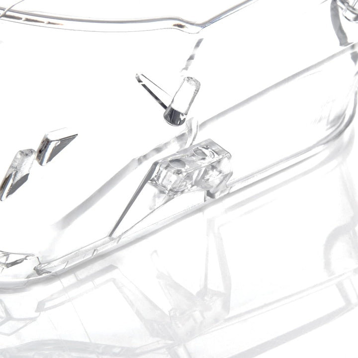 LST Scheinwerferglas Streuscheibe rechts Halogen Xenon kompatibel mit BMW 3er E46 Coupe Cabrio 02/19