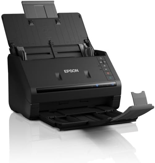 Epson WorkForce ES-500WII Scanner, Dokumentenscanner (scannt ohne PC, bis DIN A4, beidseitiger Scan