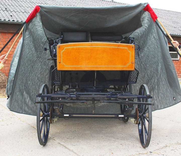 CAPA Schutzhaube für Pferdekutschen als Kutschen Abdeckung Cover und Schutz sowie Schutzhülle für Pf
