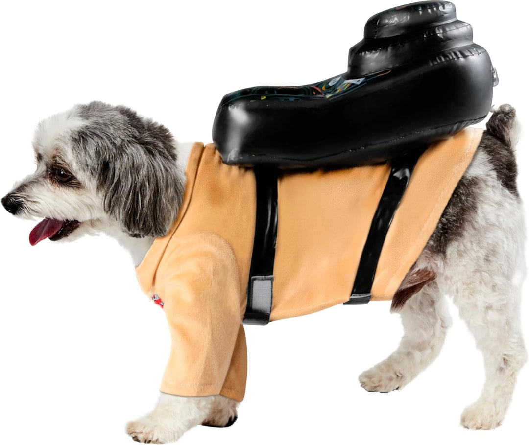 Rubie's Official Haustier Hundekostüm, Ghostbusters, Orange, XL, Hals zu Schwanz 28", Brust 24" XL R