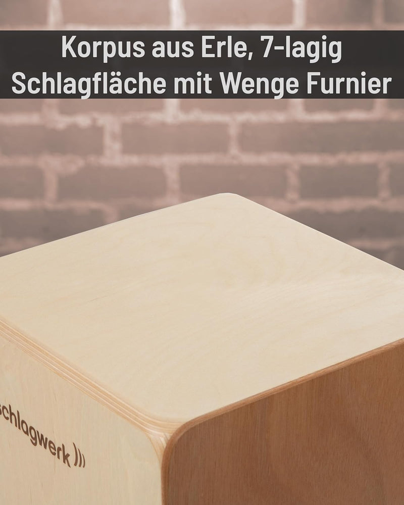 Schlagwerk Cajon 2 in One deluxe CP 430 (Wenge) Deluxe&
