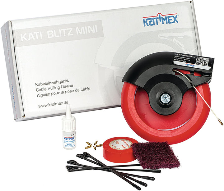 Katimex® Blitz Mini | 15 m | Verkabelungssystemen | Glasfaserkabelverlegung | LWL-Installationen | F