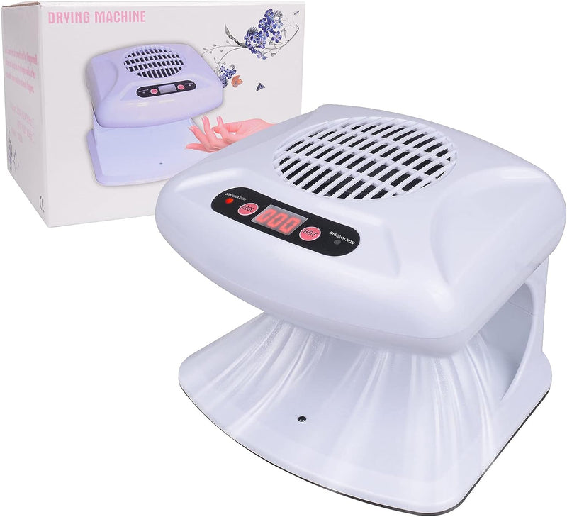 Air Nail Dryer mit automatischem Sensor, 300 W Timing Air Nail Fan Föhn für beide Hände und Füsse, w