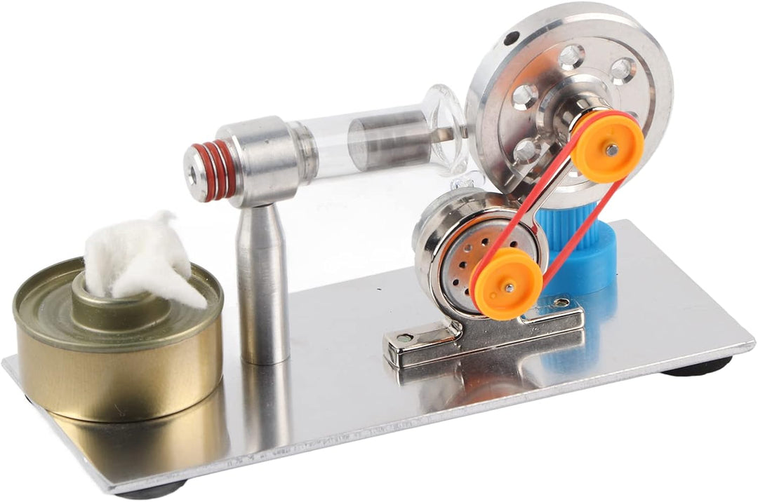 Dampfmaschinenmodell, Dampfmaschinenbausatz, 18 X 12 X 10 Einzylinder-Sterling-Motormodell, Dampfkra