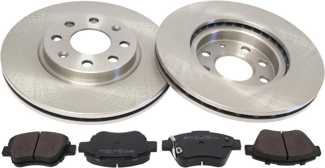 Mapco 47711 Bremsensatz Bremsscheiben + Bremsbeläge vorne belüftet