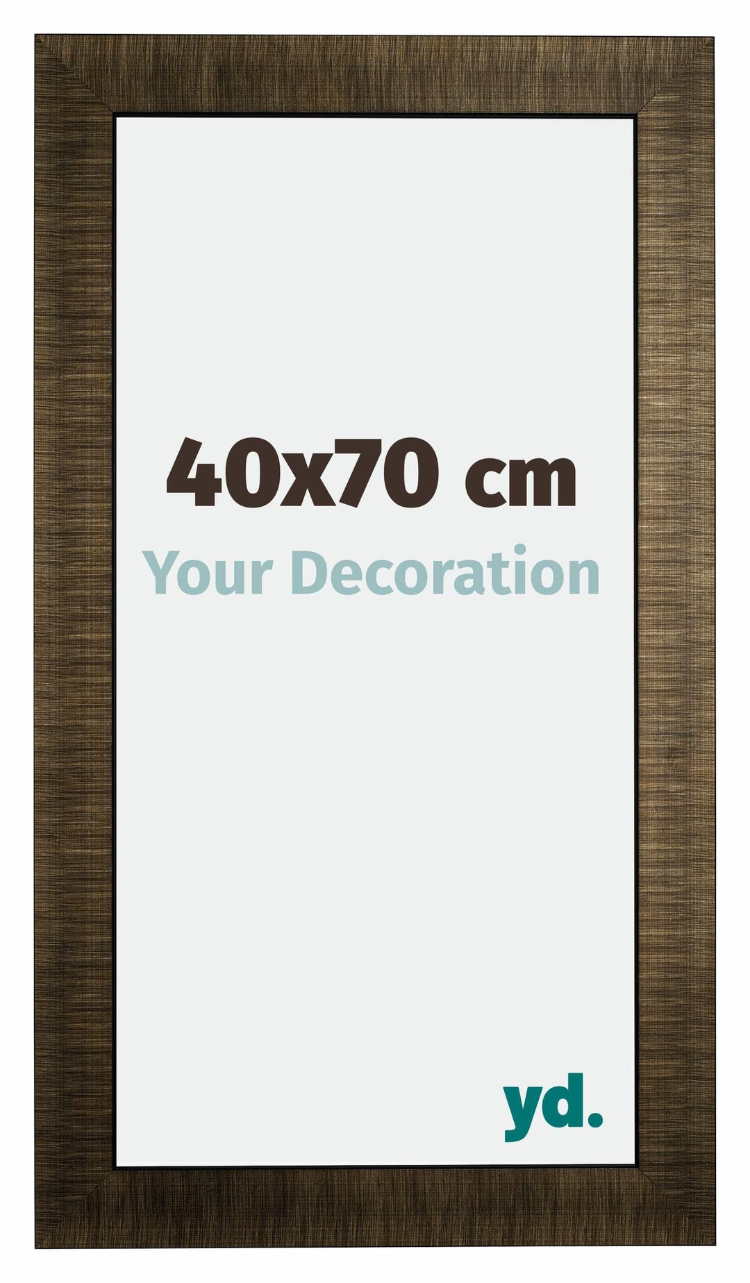 yd. Your Decoration - Bilderrahmen 40x70 cm - Bilderrahmen aus Holz mit Acrylglas - Antireflex - Aus