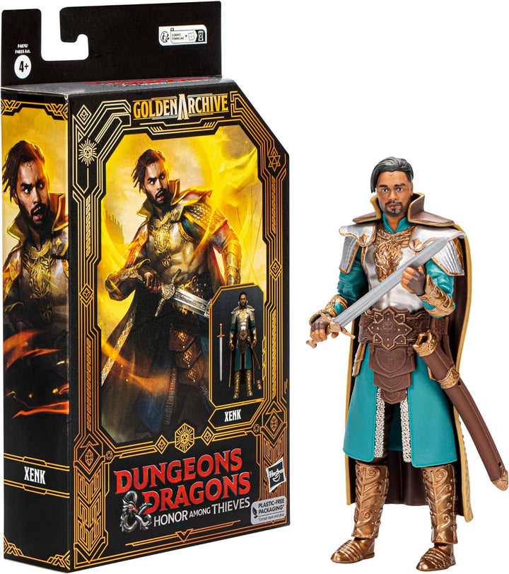 Dungeons &amp; Dragons Ehre unter Dieben Golden Archive Xenk, 15 cm grosse Action-Figur zum Sammeln, ins