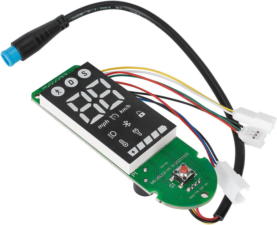 Fututech Armaturenbrett für Xiaomi Mi 4 Pro Controller für Elektroroller Bildschirm Monitor Zubehör