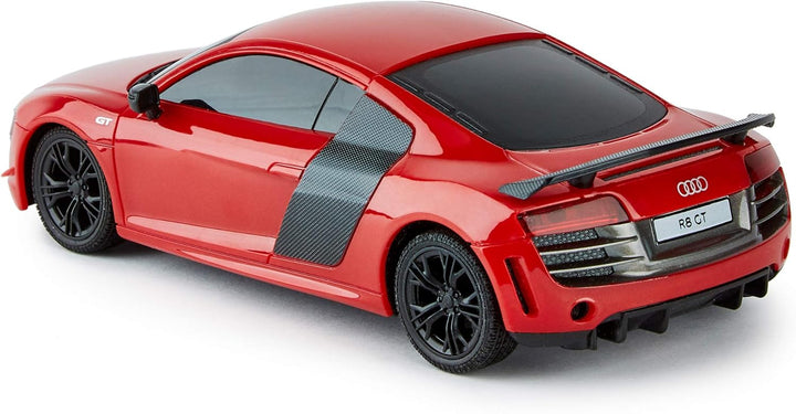 CMJ RC CARS Audi R8 GT, offizielles Lizenziertes Ferngesteuertes Auto, Spielzeit RC Flitzer Auto, 1: