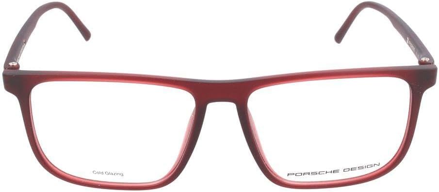 Porsche Design Brillengestelle P8299-B-53 Rechteckig Brillengestelle 53, Rot
