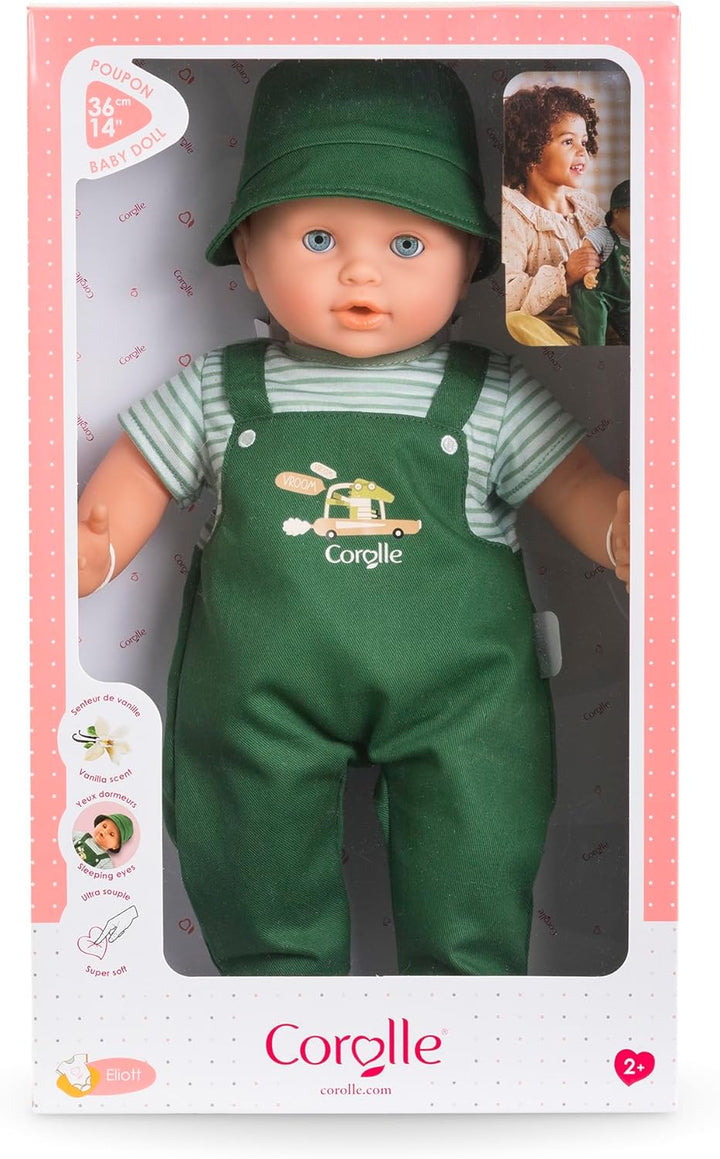 Corolle - Meine erste Puppe Eliott – Krokodil, 36 cm, ab 2 Jahren, 9000130540