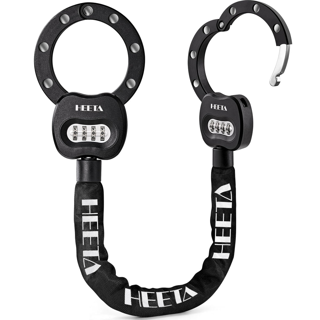 HEETA E Scooter Schloss Zahlenschloss, 8mm Fahrradschloss Hohe Sicherheit, e Roller Schloss Handsche