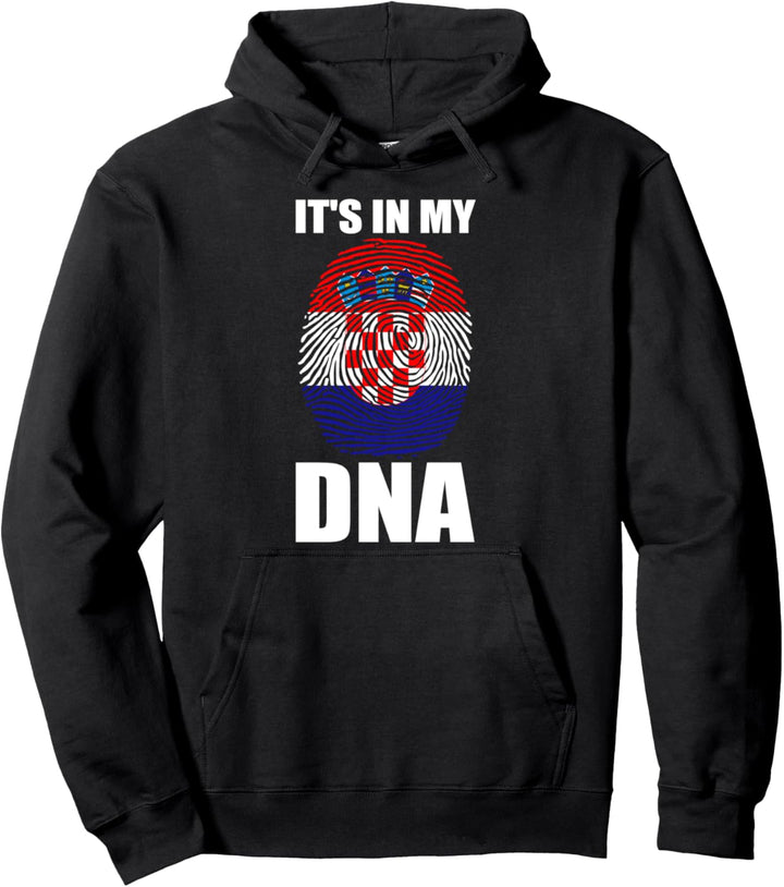Es ist in meiner DNA-Kroatien Pullover Hoodie
