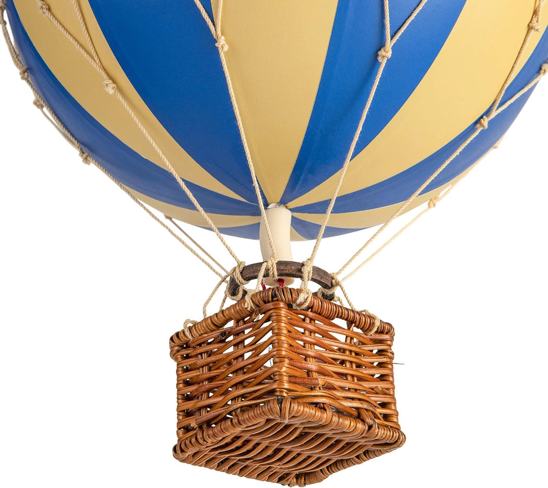 Authentic Models - Dekoballon - Jules Verne - Ballon Blau - 18 cm Durchmesser