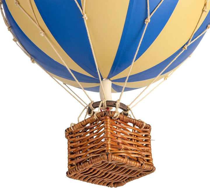 Authentic Models - Dekoballon - Jules Verne - Ballon Blau - 18 cm Durchmesser