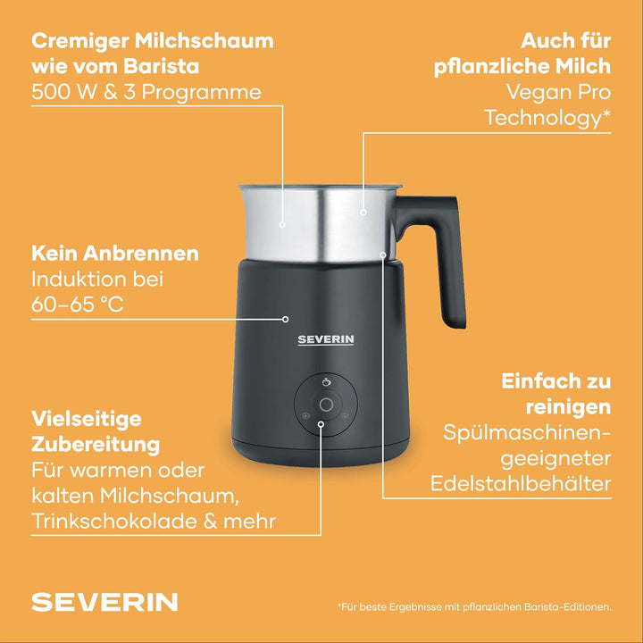 SEVERIN Induktions-Milchaufschäumer Spuma Lite SM 3579