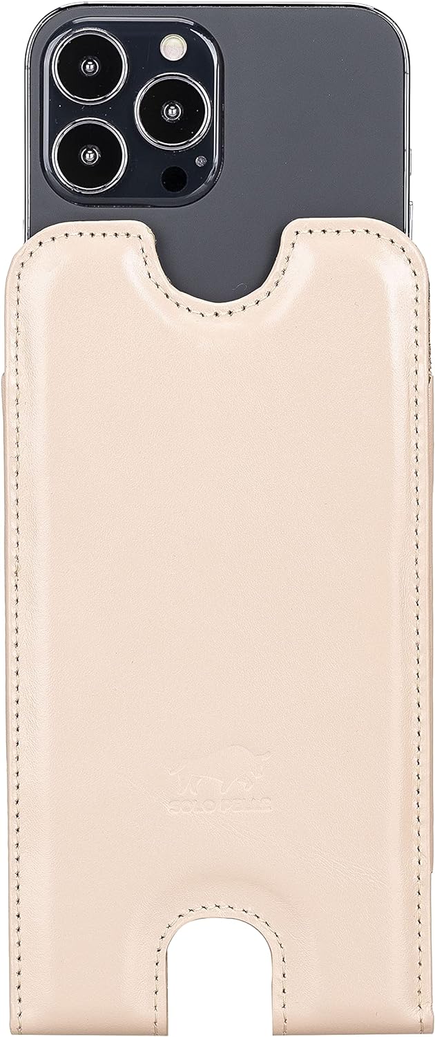 Solo Pelle Lederhülle für das iPhone 12/12 Pro / 13/13 Pro bis 6.1 Zoll Stanford Case Leder Hülle Le