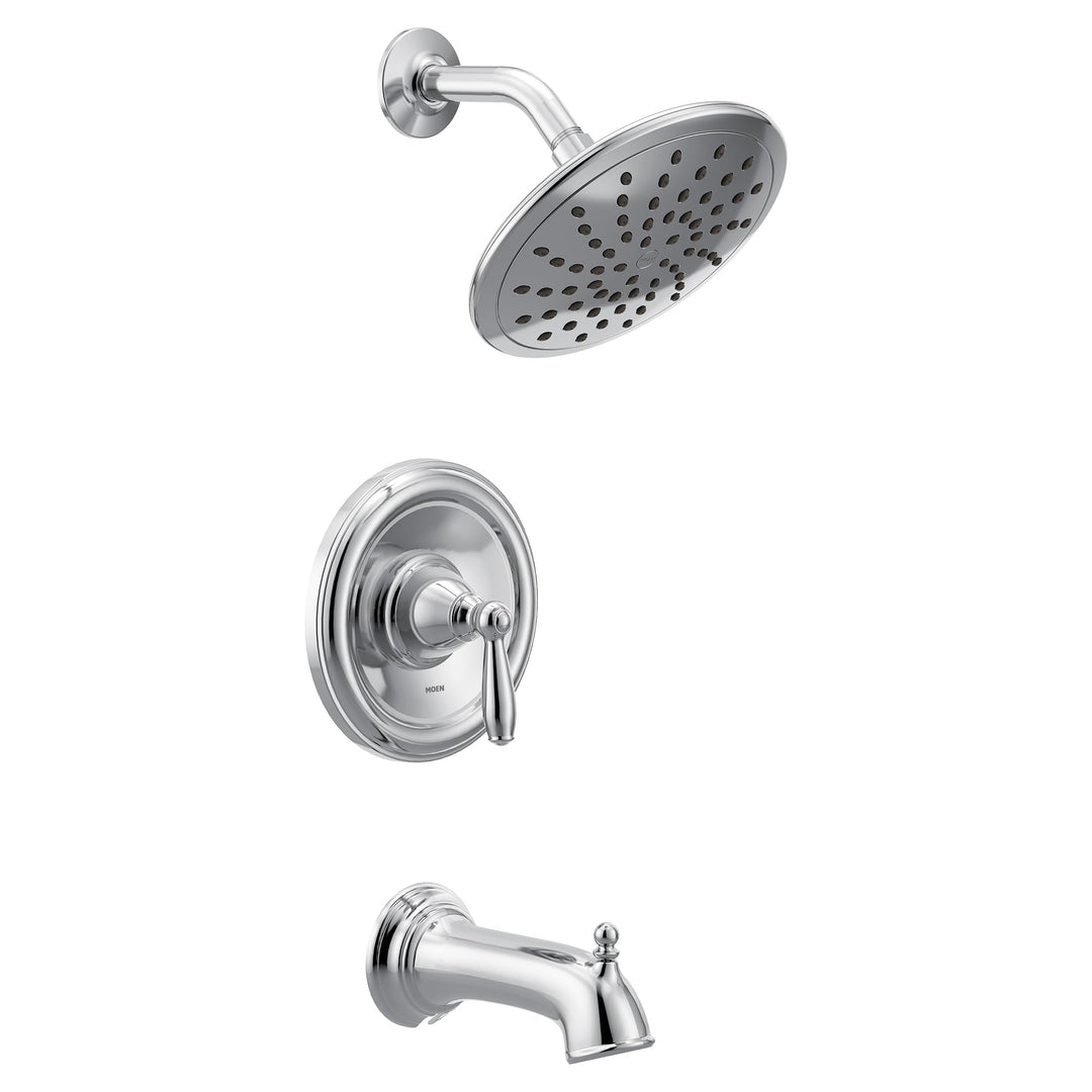 Moen Trim Kit t2253ep, Brantford Badewanne Dusche Wasserhahn System mit Rainshower Duschkopf ohne Ve