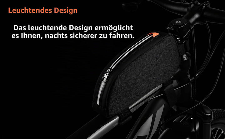 Venforest Fahrradtasche für Oberrohr, Vorderrahmen, wasserdicht, für Stassenrad, Rennrad, Mountainbi
