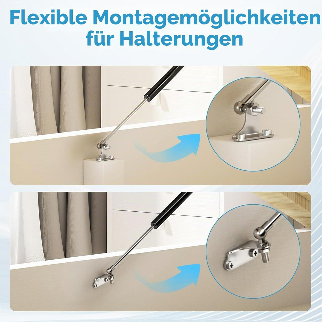 Gasdruckdämpfer Gasdruckfeder, Für Autos Heckklappendämpfer und Schranktür Dämpfer (380mm/20KG/200N)